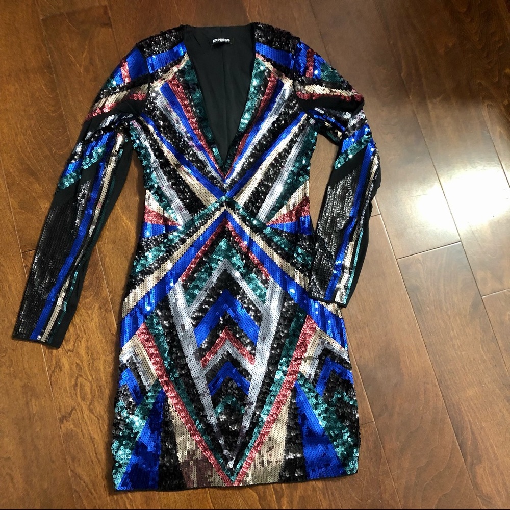 Funky sequin dress